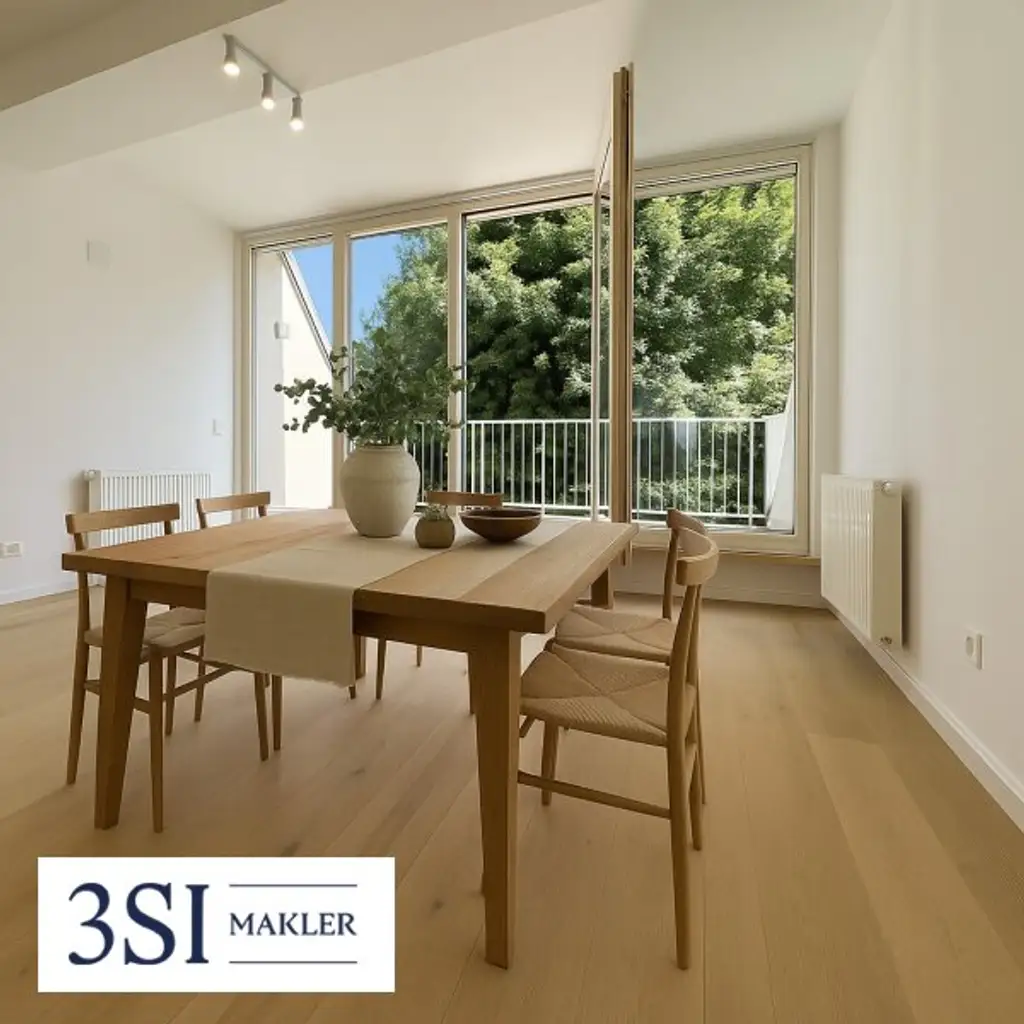 Top sanierte Dachgeschoßwohnung mit Terrasse und Grünblick – Nahe Kutschkermarkt