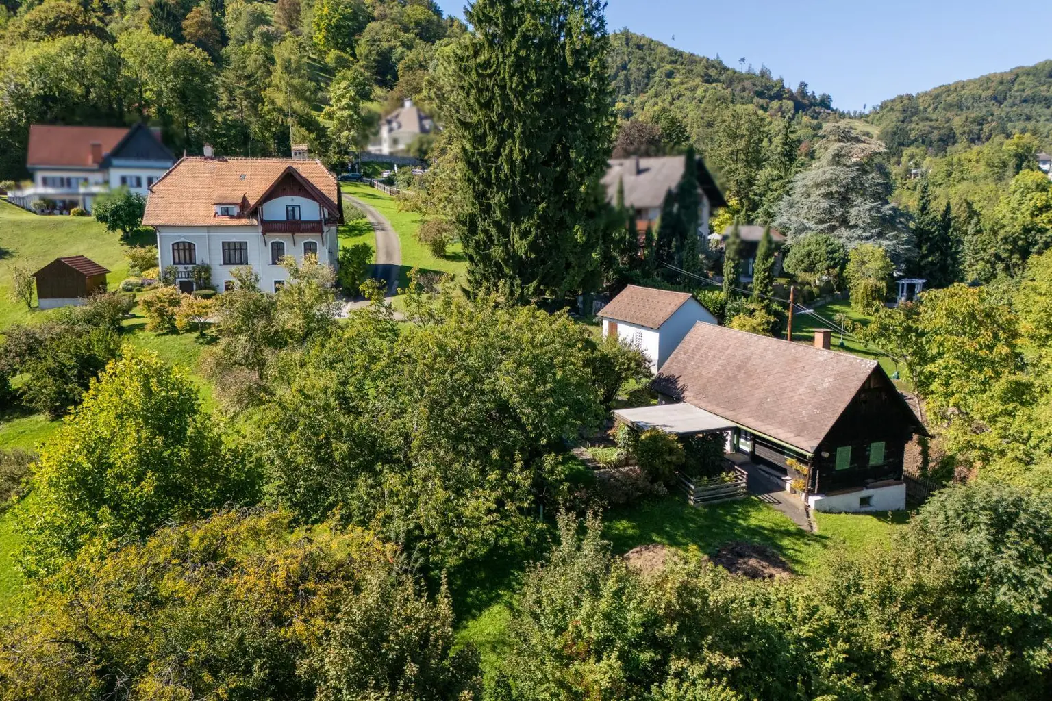 Drohnenaufnahme vom Osten