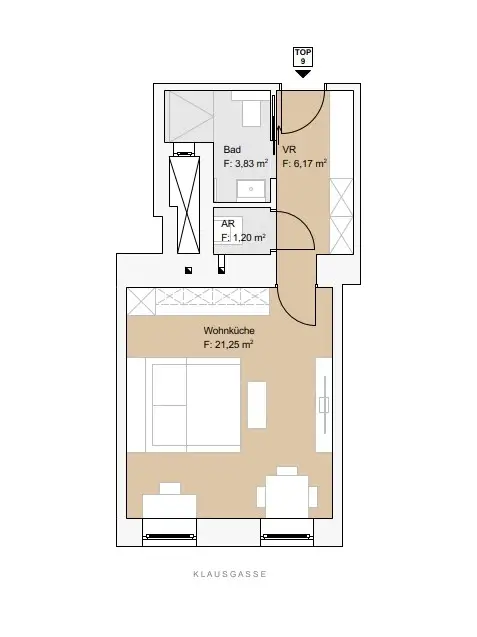 Klausgasse 46 – Wohnen zwischen Tradition & Moderne!