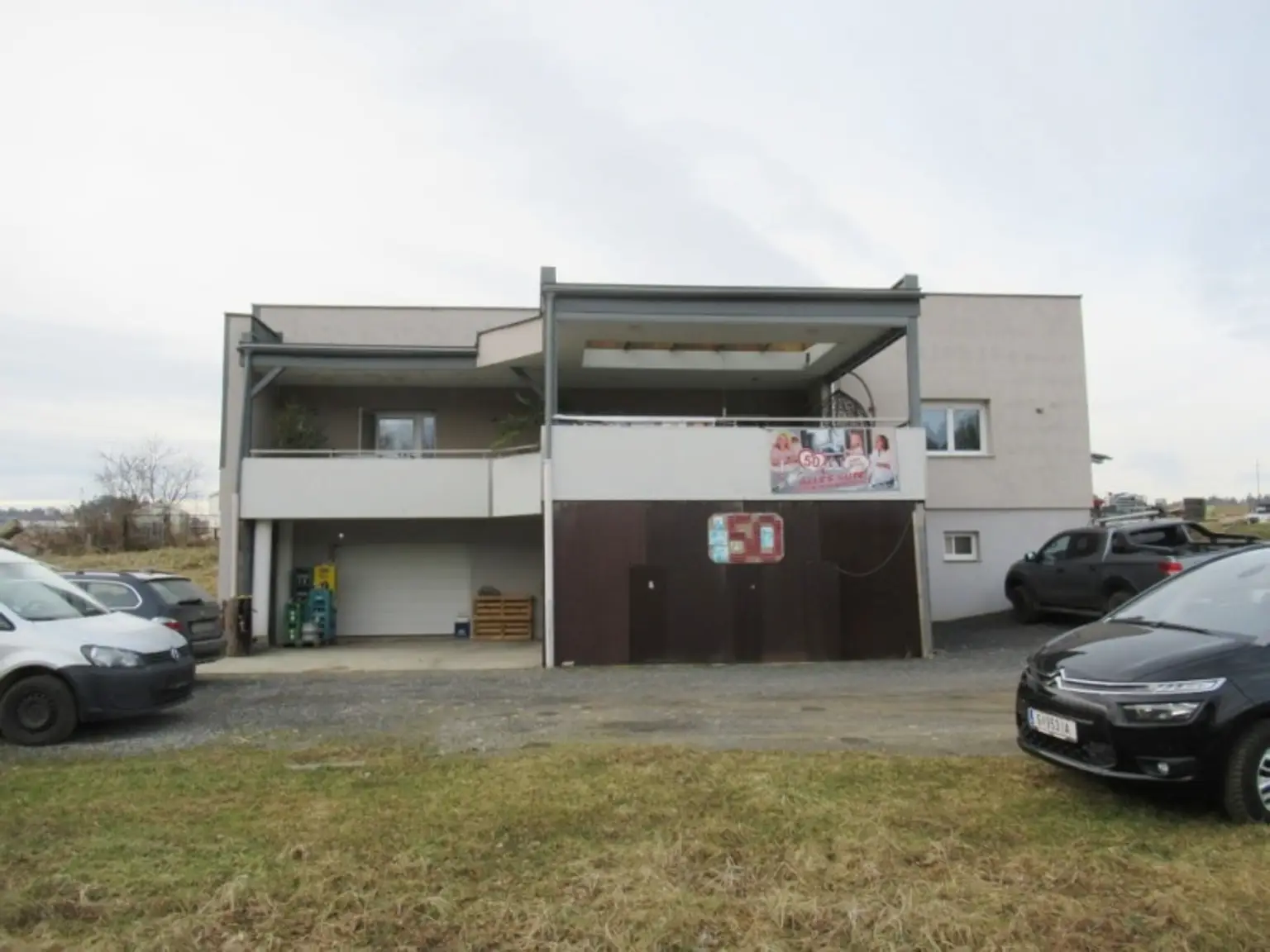 Konkursverwertung! Wohnhaus, Halle als Lager/Werkstatt mit ca. 3,2 ha Freiflächen in Hartbergnähe