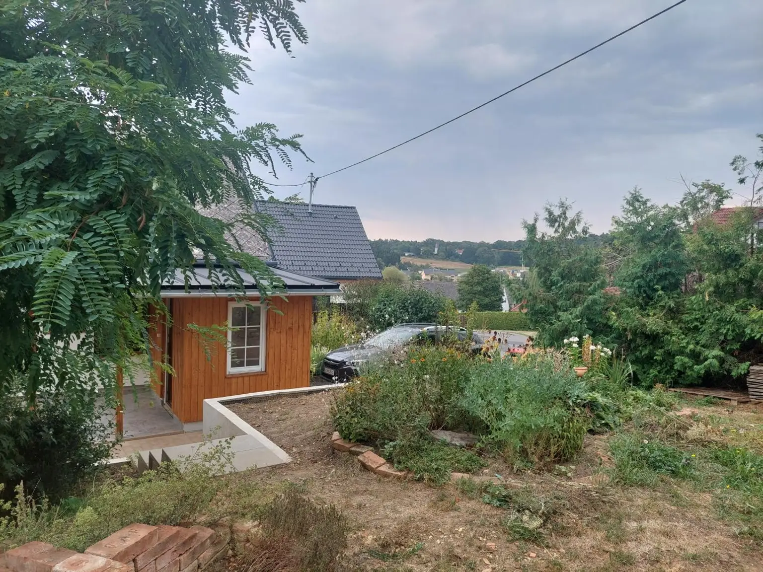 Garten und Aussicht