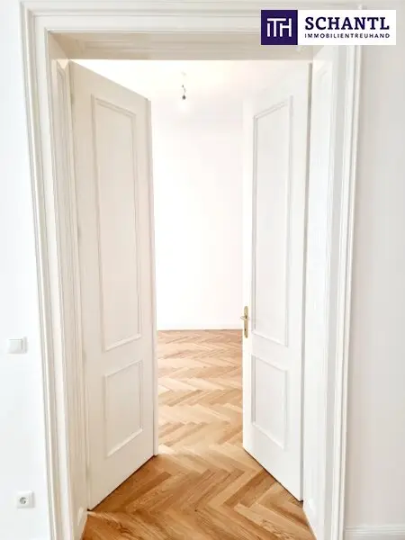 Stuck an der Decke. Gänsehaut im Herzen! 3 Zimmer und separate Küche in Bestlage in 1050 Wien! HIP und TRENDY die Gegend - Magisch schön das Altbauhaus - Ein MUST HAVE die Wohnung! TOP Infrastruktur + Beste öffentliche…