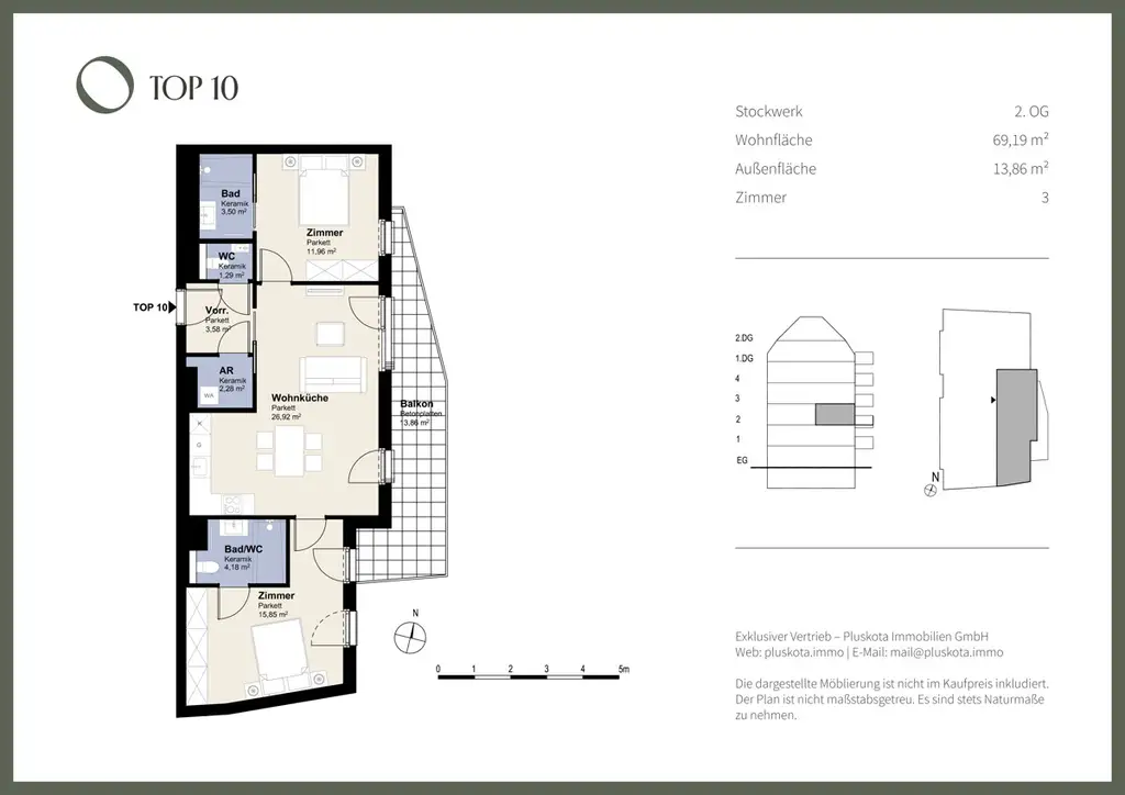 DAS VIVENOT - GRUNDRISS