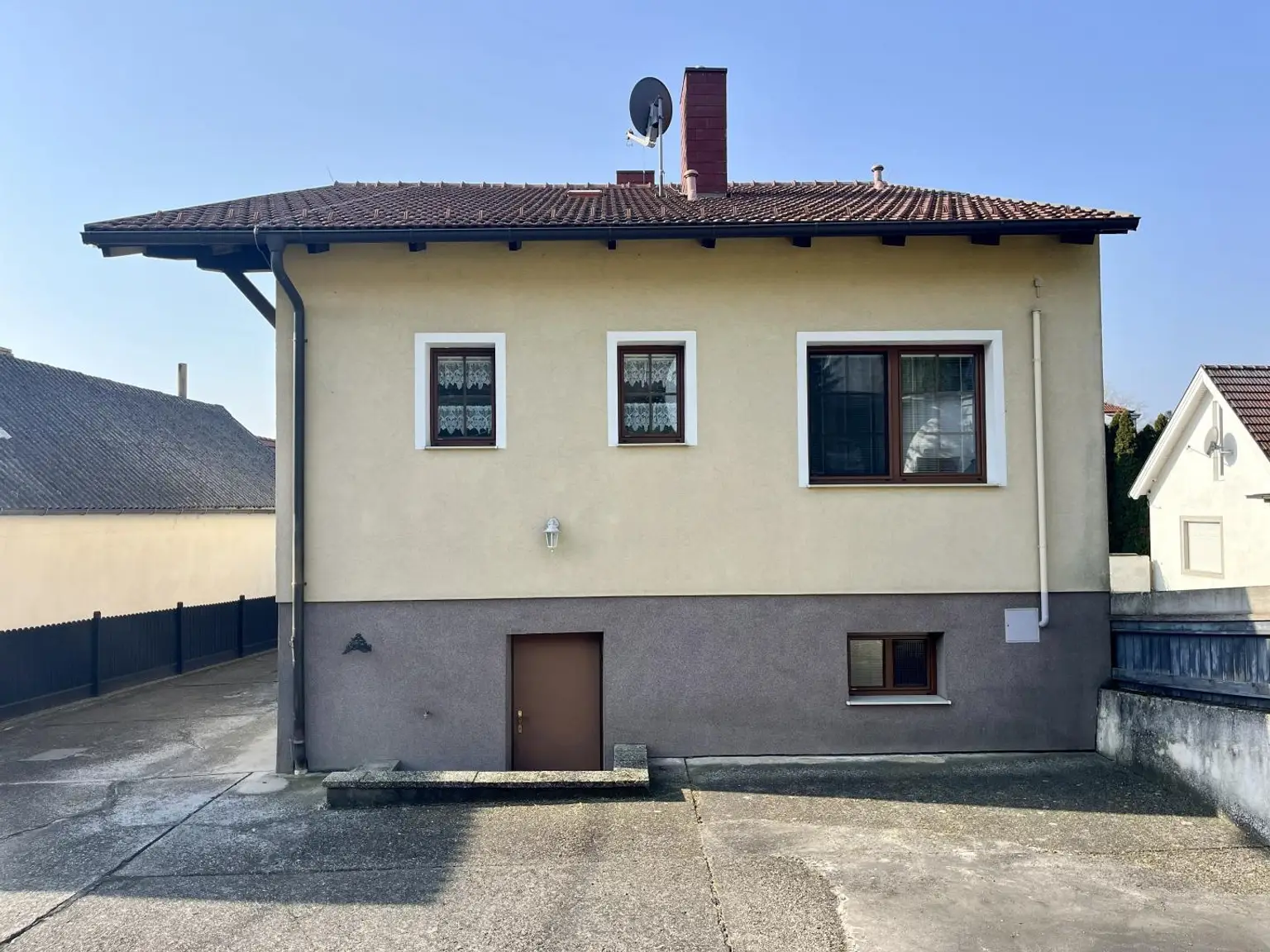 Gartenansicht Haus