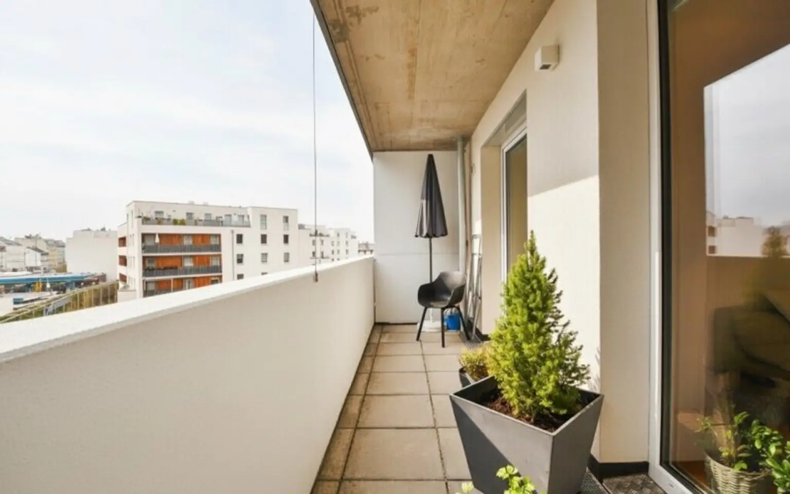 Charmante Neubauwohnung mit sonniger Loggia in Floridsdorf