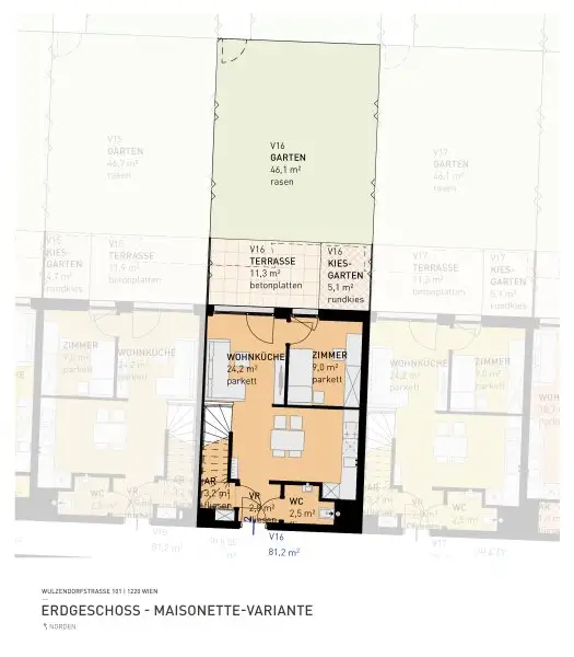 PROVISIONSFREI - Aspern Flats 101 - Ihr Traum vom Eigenheim im Grünen