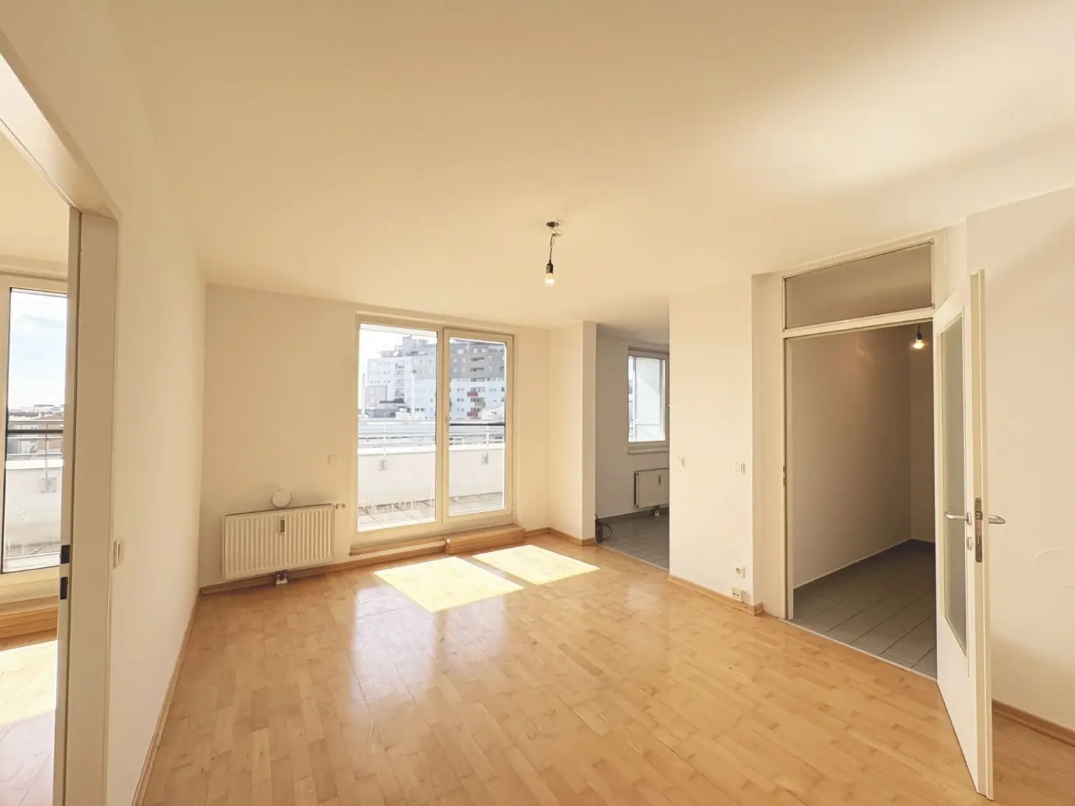 Loggiatraum - geförderte 2 Zimmer Wohnung -
Nähe Donau und U2 - FINANZIERUNGSBEITRAG