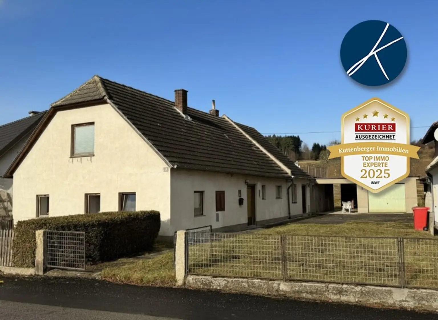 Sanierungsbedürftiges Landhaus mit großer GARTENFLÄCHE