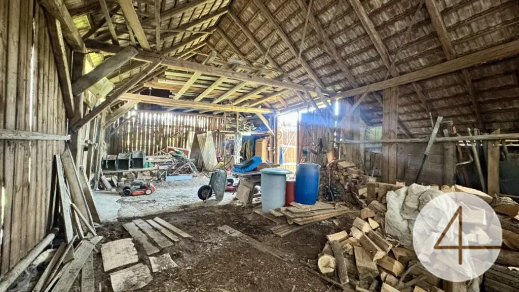 Doppeltes Glück mit großer Wiese