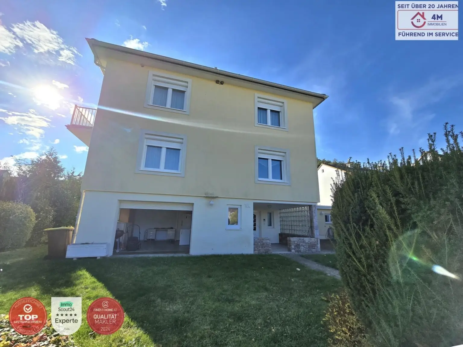 Stilvolles Einfamilienhaus mit gepflegtem Garten in bester Lage von Kobersdorf