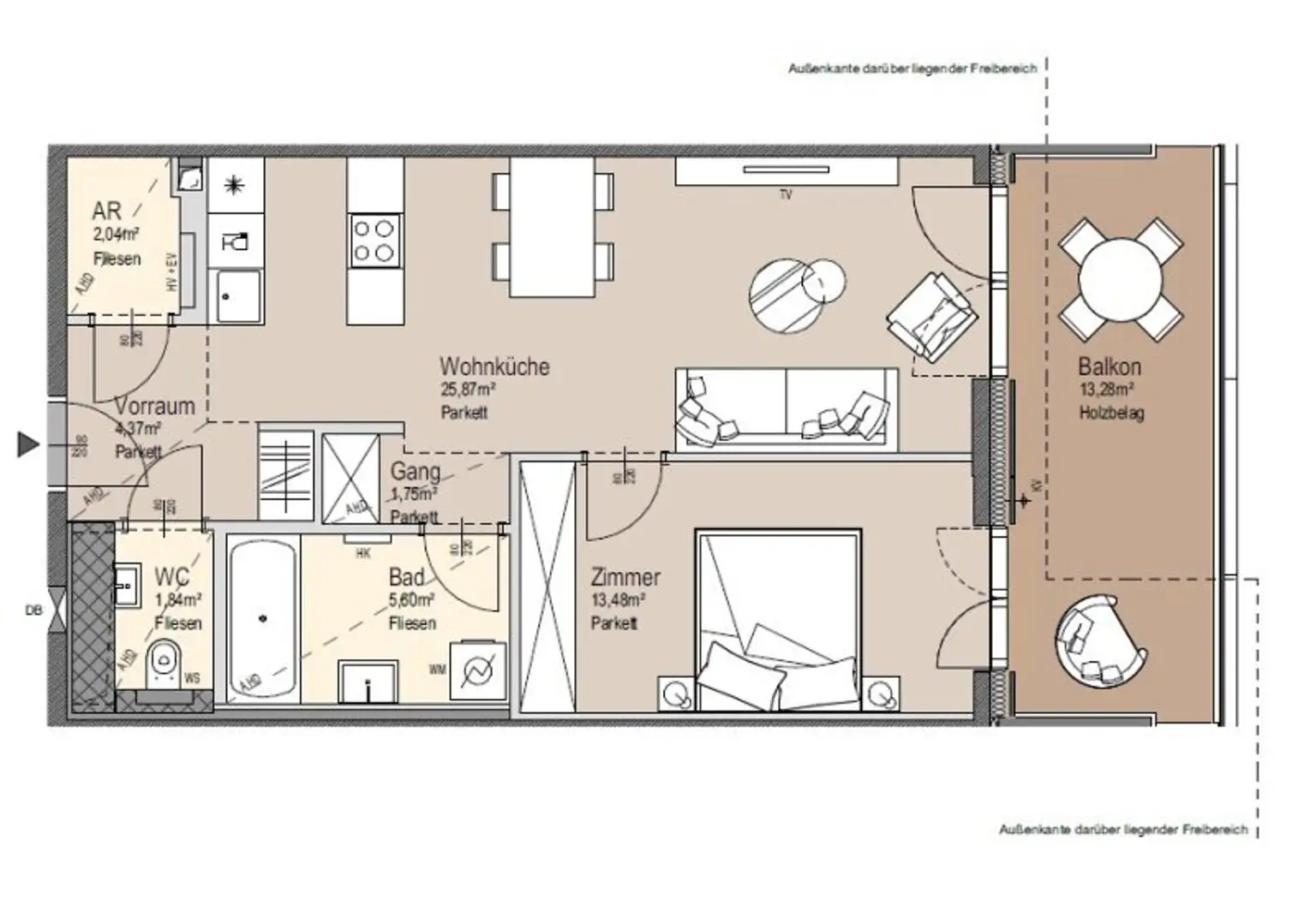 LEBENSQUALITÄT 2.0 - LUXUSWOHNUNG IM PRESTIGE-PROJEKT "GRÜNBLICK"