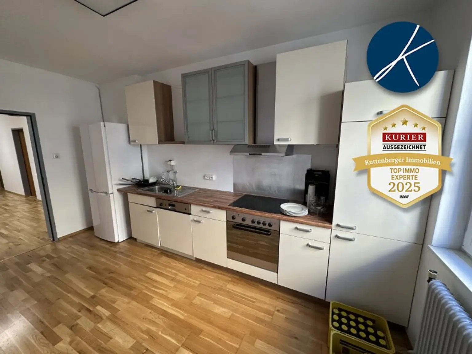 5-ZIMMER MIETWOHNUNG IN SCHÖNER LAGE VON KREMS-STEIN MIT BALKON UND DONAUBLICK