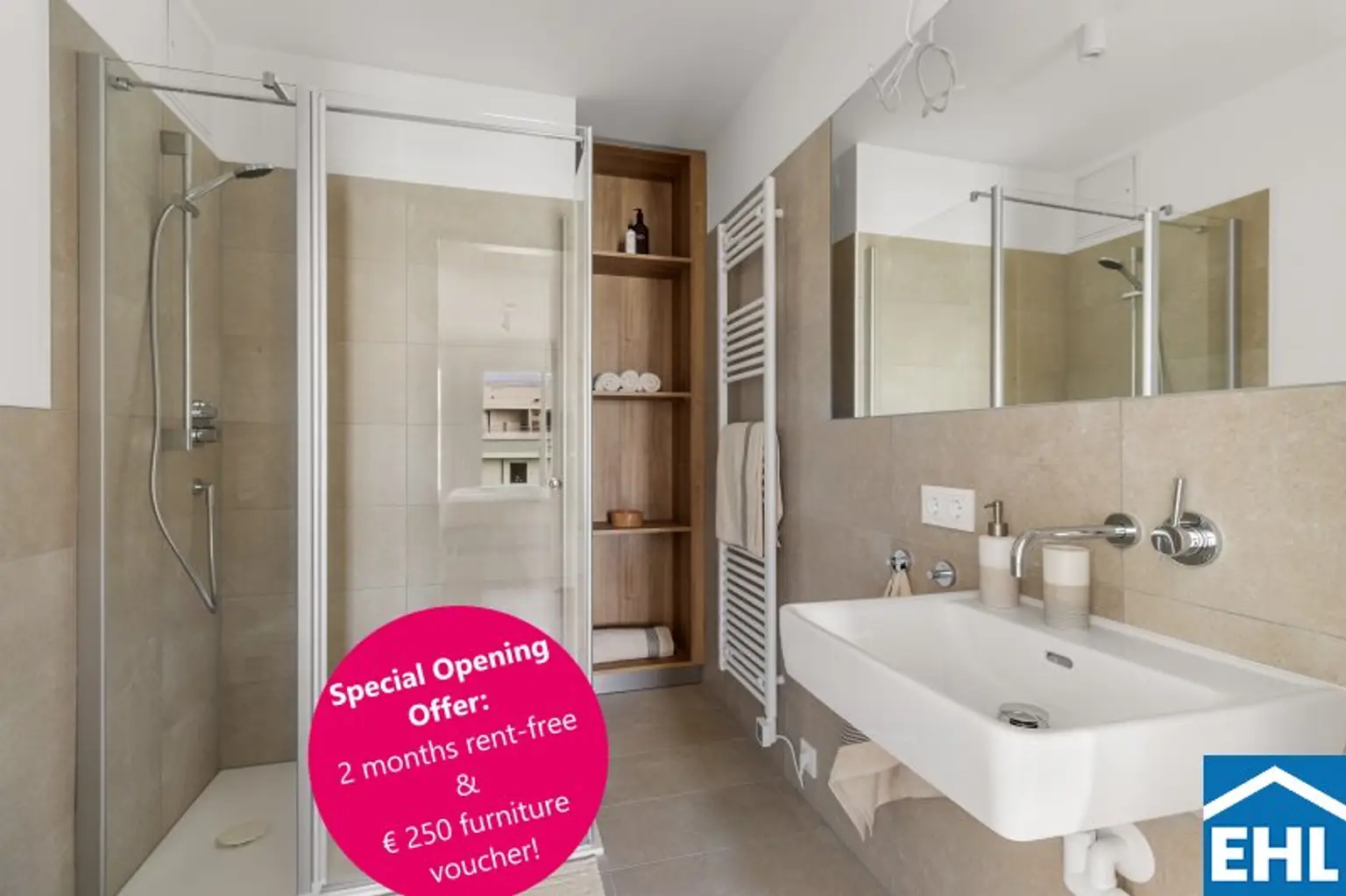 Special Opening Offer: 2 Months Rent-Free & €250 Furniture Voucher!