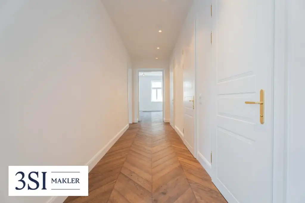 Altbauflair trifft Wohnkomfort: 3 Zimmer mit Loggia