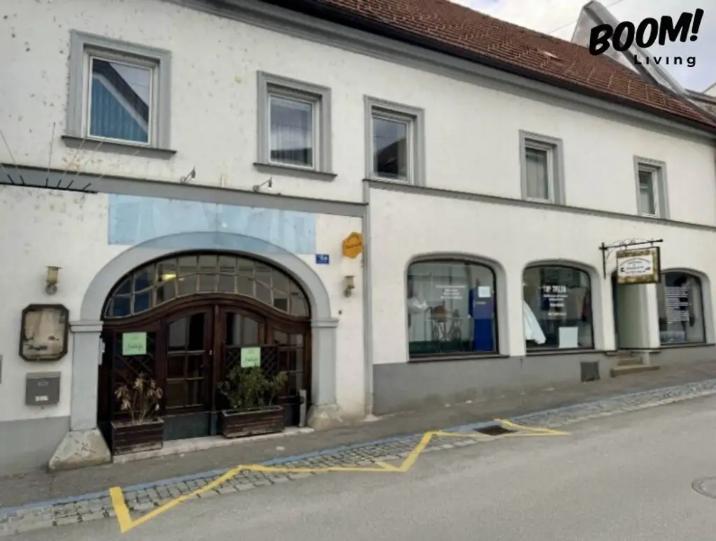 Pension mit Gästezimmern, Gewerbe- und Büroflächen – Renditeobjekt mit Ausbaupotenzial