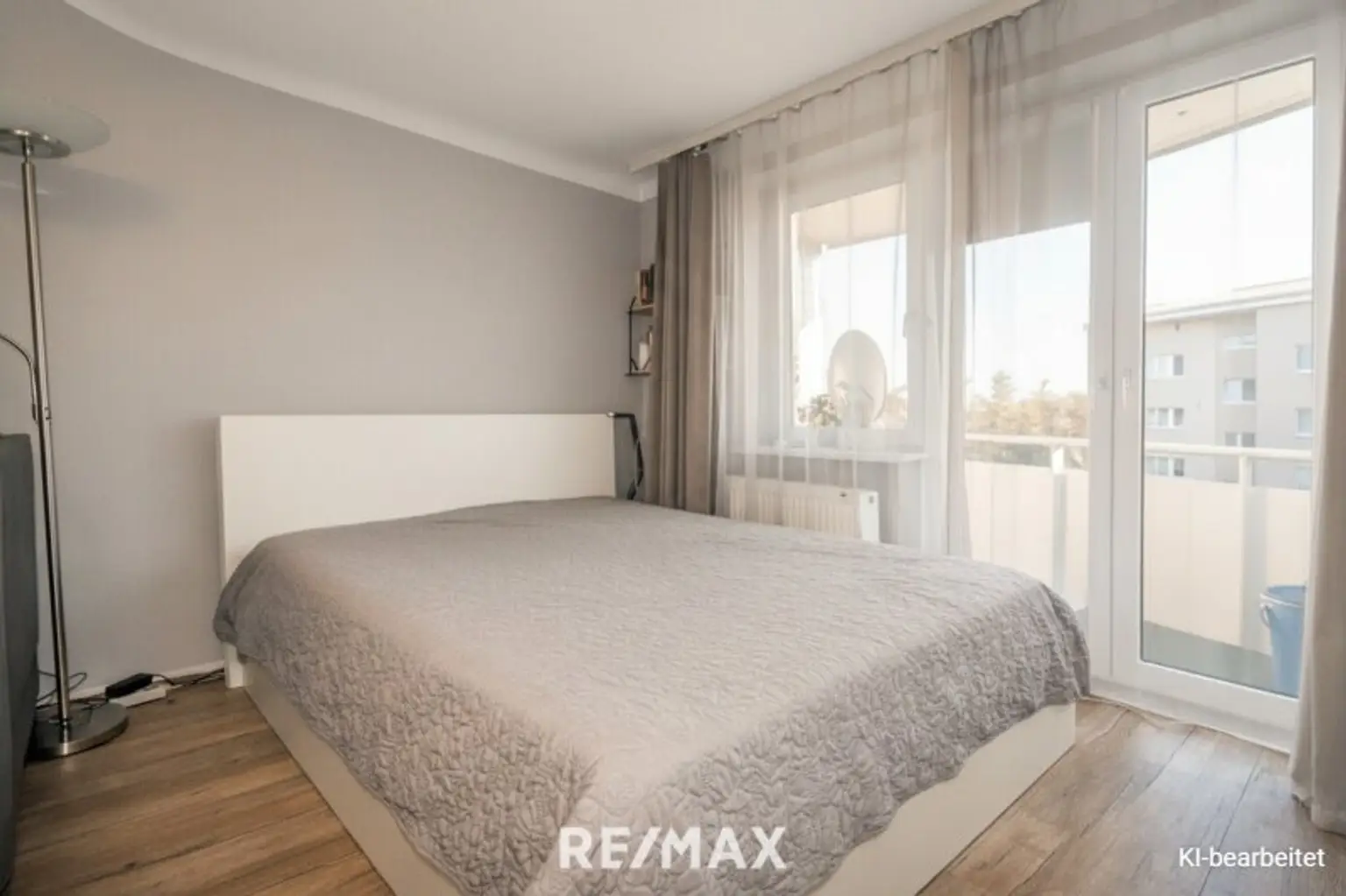 Schlafbereich im Wohnraum