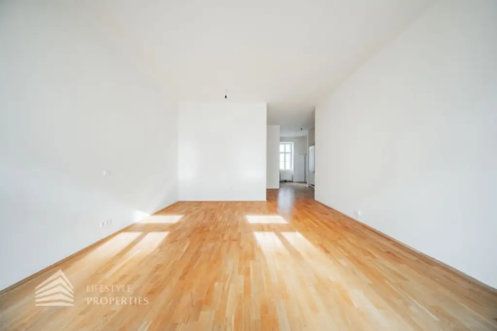 Großzügige 2-Zimmer-Wohnung mit loftartiger Wohnküche und durchdachtem Wohnkonzept