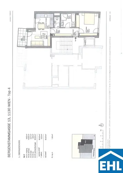 Traumhafte 2-Zimmer-Wohnung mit Balkon in Ober St.Veiter!