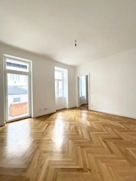 Exklusive 2-Zimmer-Terrassenwohnung im generalsanierten Altbau – Erstbezug mit hochwertiger Ausstattung in 1050 Wien