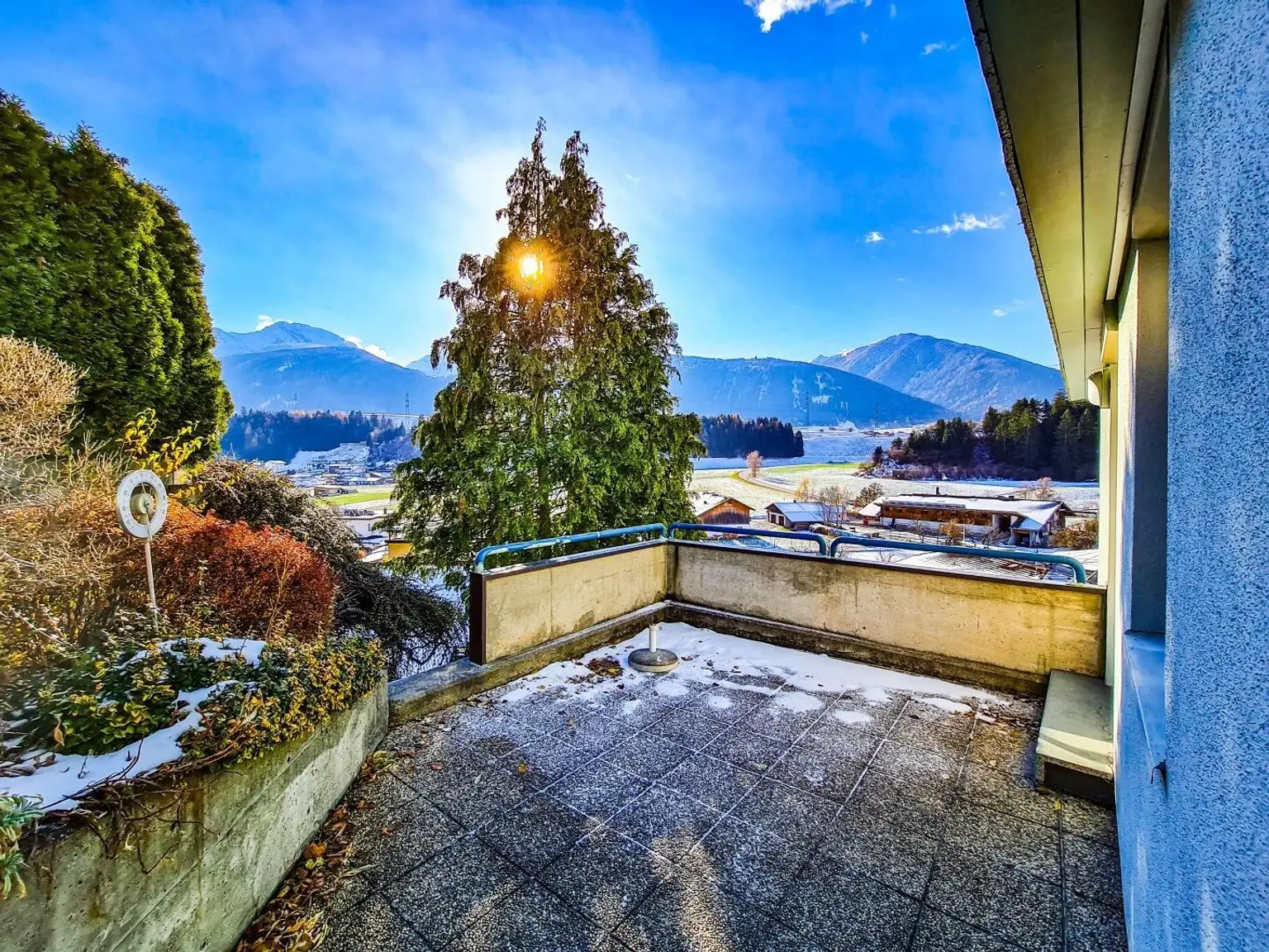 Terrassenaussicht