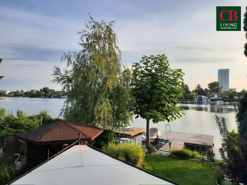 RARITÄT !! DOPPELBAUPARZELLE direkt an der ALTEN DONAU