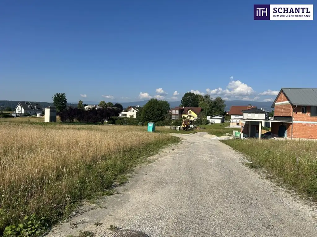 Traumgrundstück mit Weitblick in familiärer Wohnlage! In 8501 Lieboch!