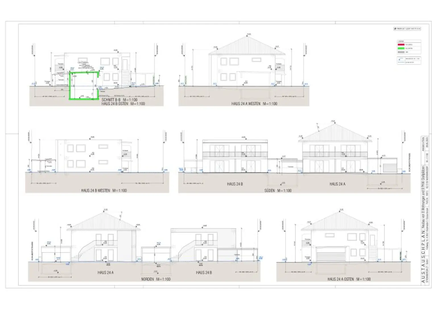 NEUBAU Kleinwohnanlage mit 2 Häuser und 8 Wohnungen in Waidmannsdorf - Schubertstraße