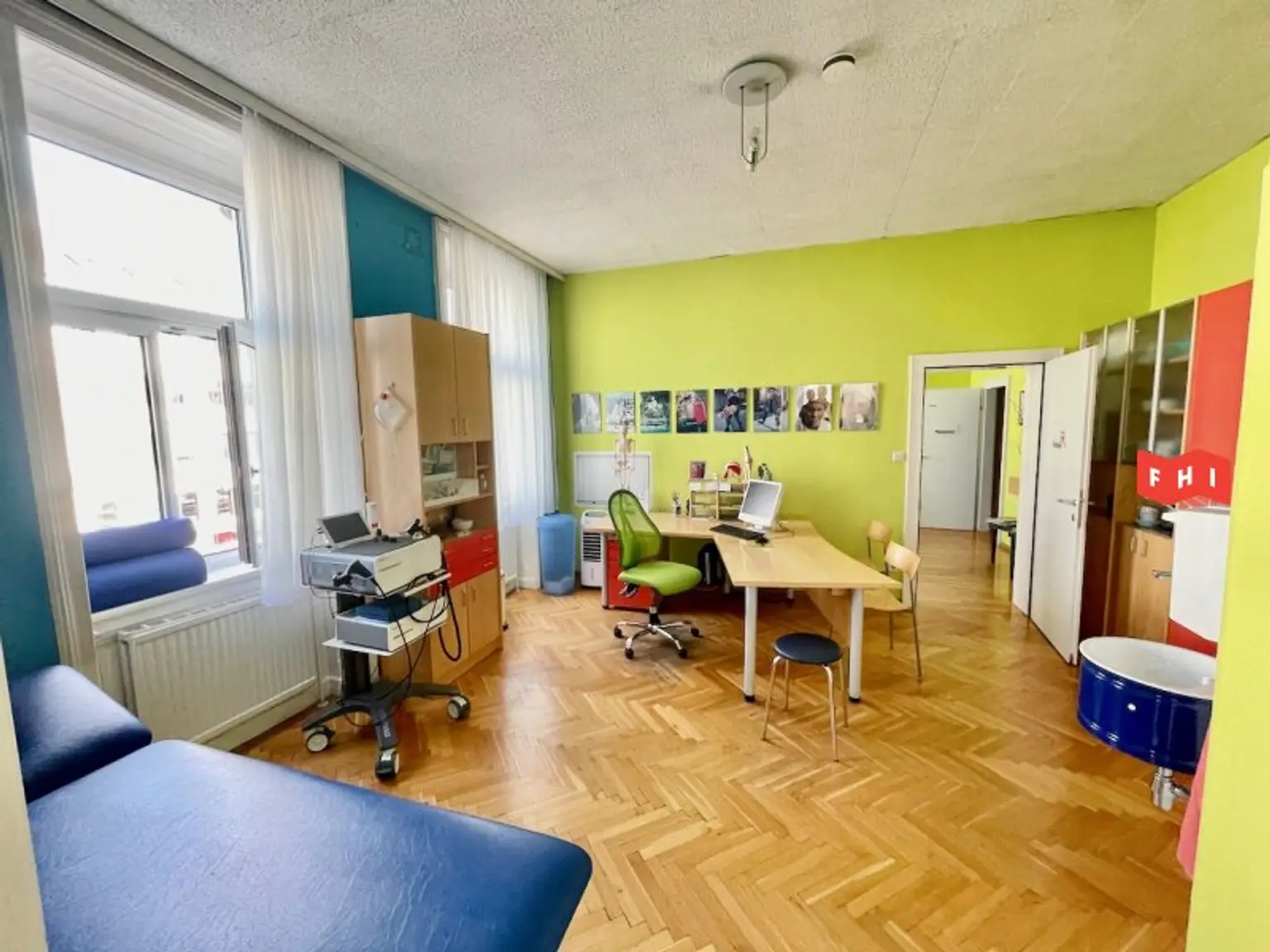 Gepflegtes 4 Zimmer Altbau-Büro-Praxis Nähe Wattgasse/Hernalser Hauptstraße