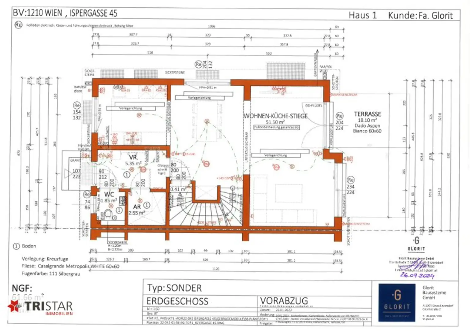Modernes Doppelhaus in Wien: 124m² Erstbezug mit Garten, Terrasse und Stellplatz!
