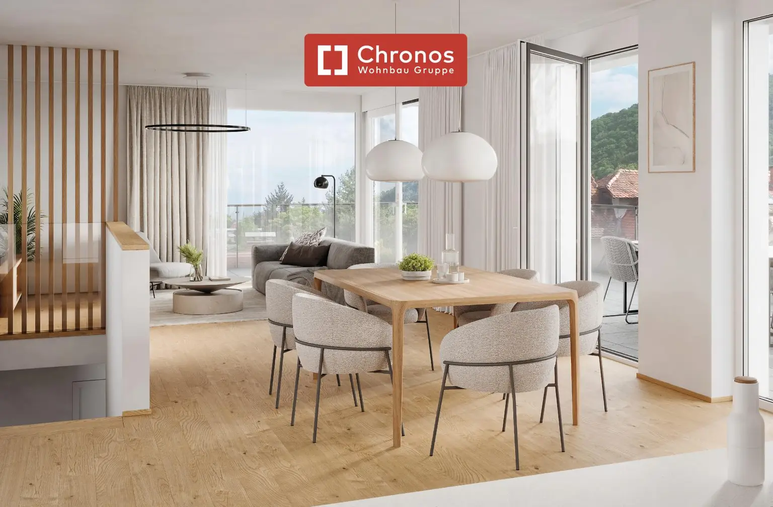 BAUBEGINN ERFOLGT! Neubau-3-Zimmerwohnung mit West-Balkon in Ruhelage in Gösting! VERKAUFSSTART!