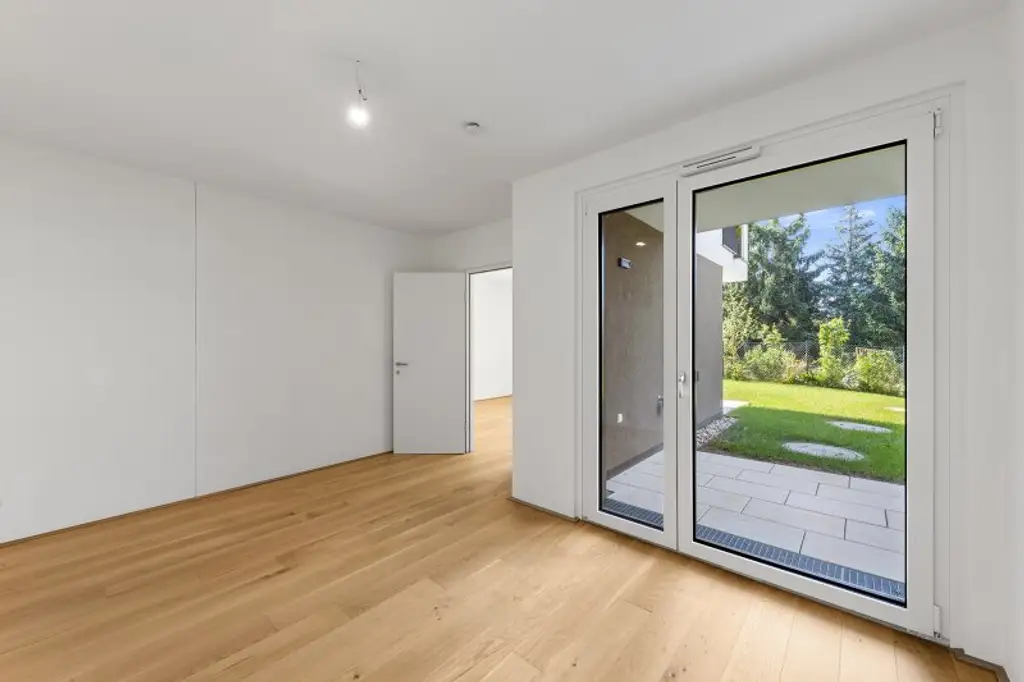 floé 225 - letzte freie Gartenwohnung: 3 Zimmerwohnung mit 3 Terrassen und 179m2 Eigengarten