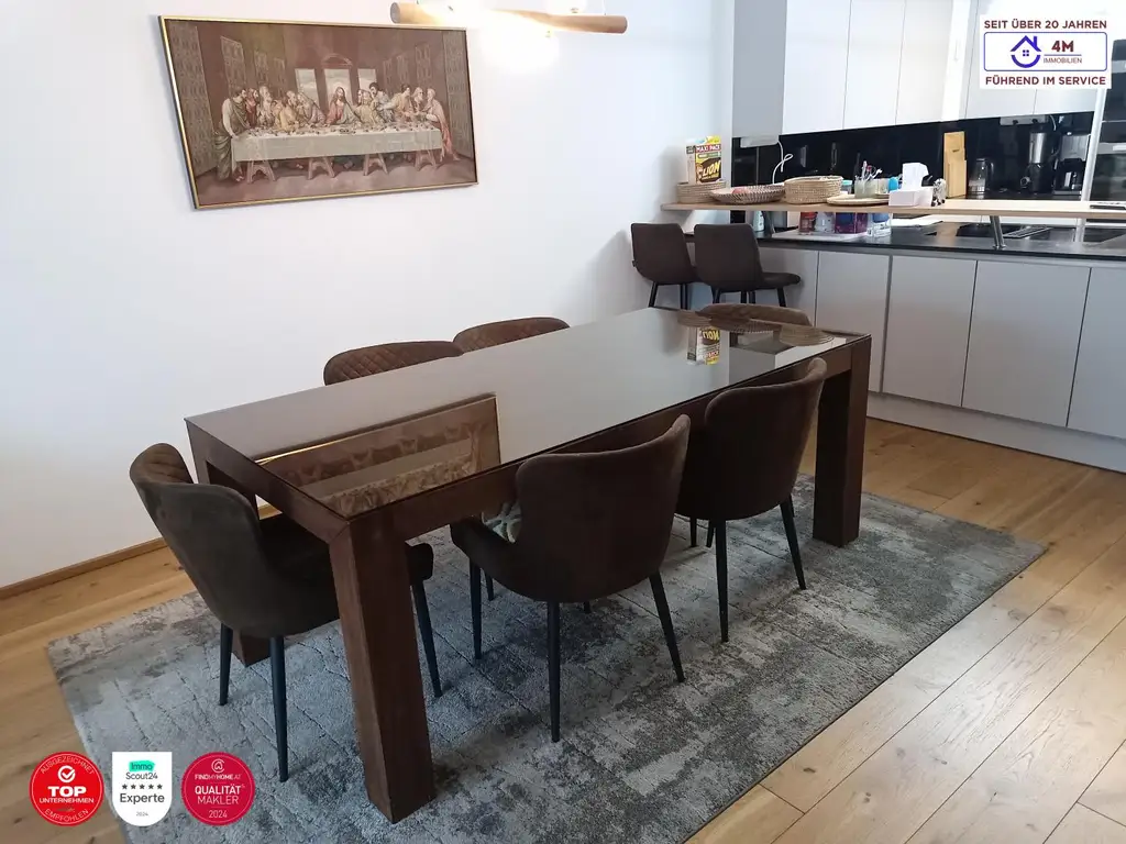 Reihenhaus Feeling!!!  4-Zimmer Gartenwohnung, inkl. Parkplatz!!!! in Aspern!