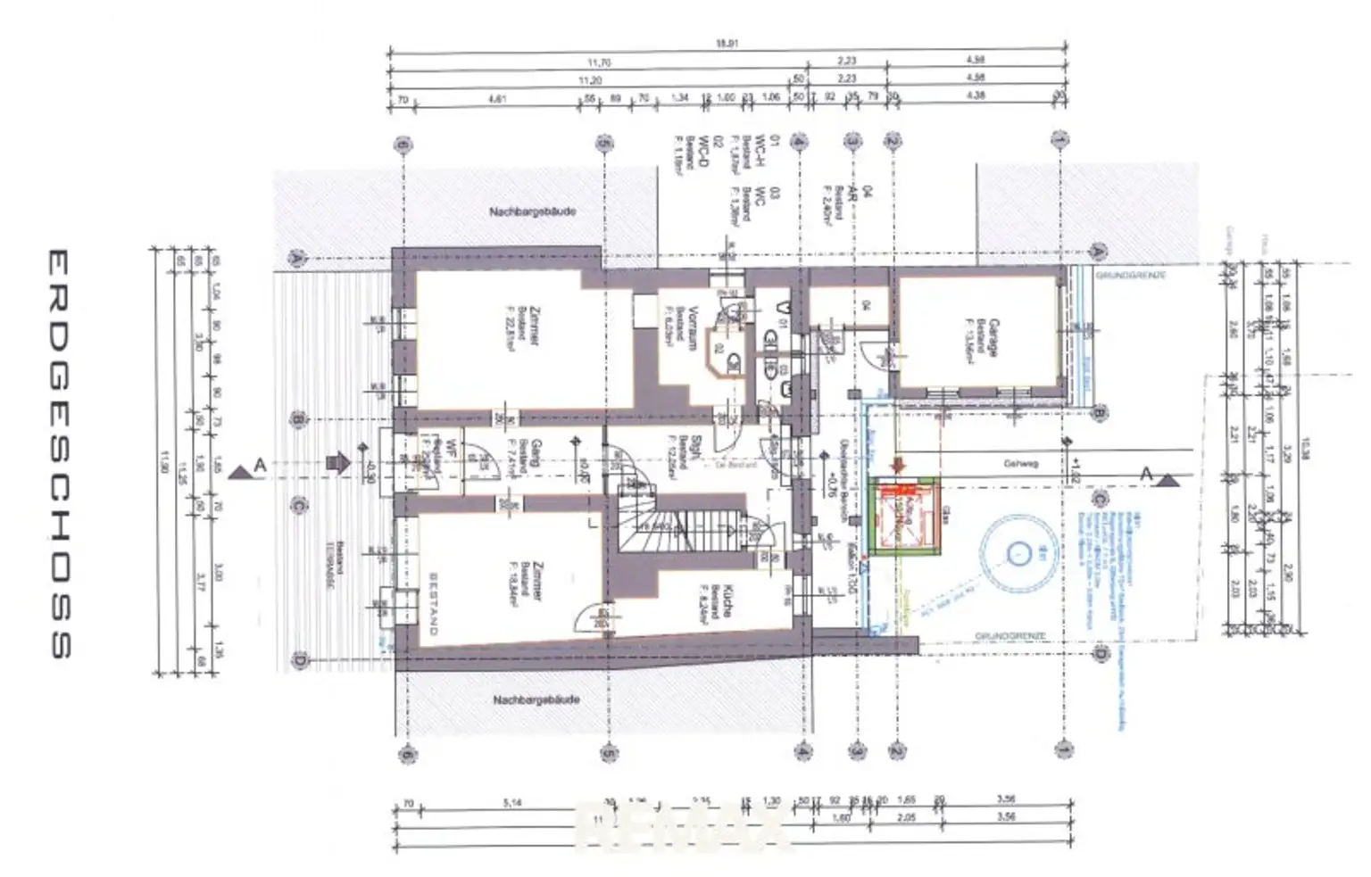 Grundriss schematisch