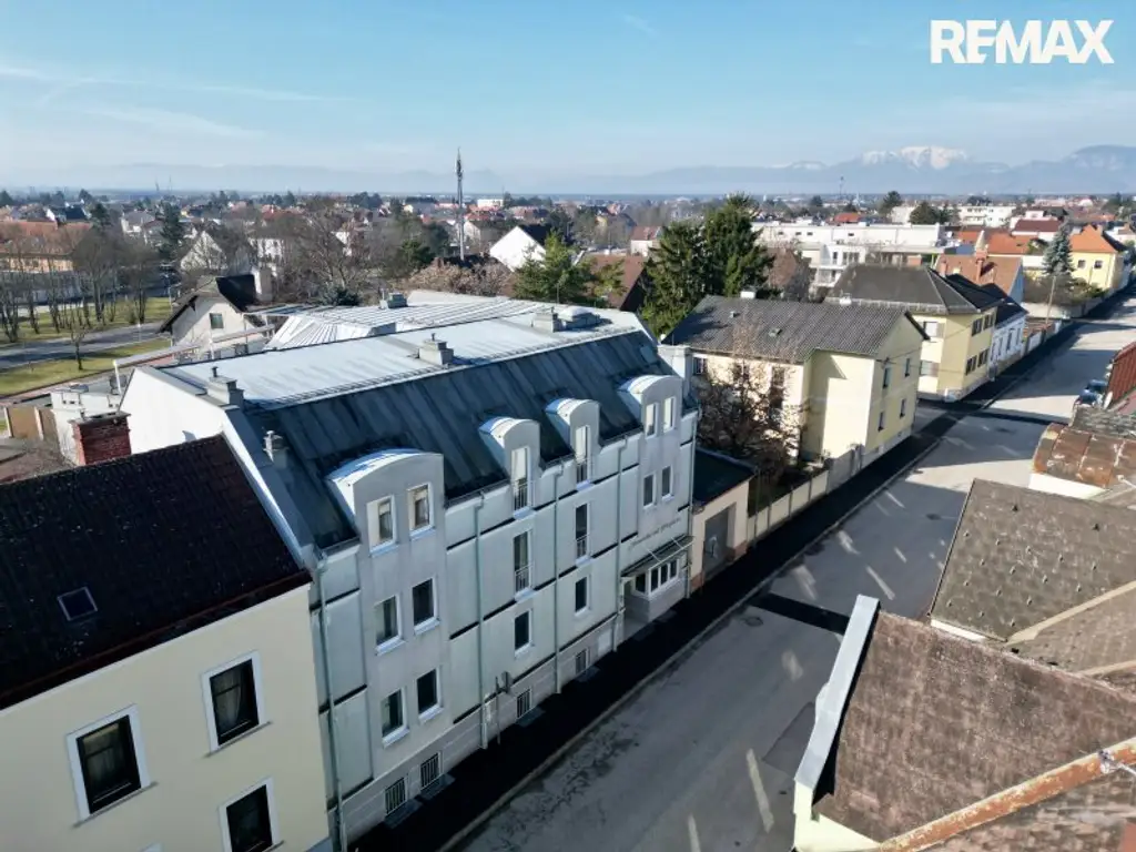 Ehemaliges Seniorenheim, gewerbliche Widmung, große Dachterrasse & 16 Garagen in Wiener Neustadt – Top Chance!