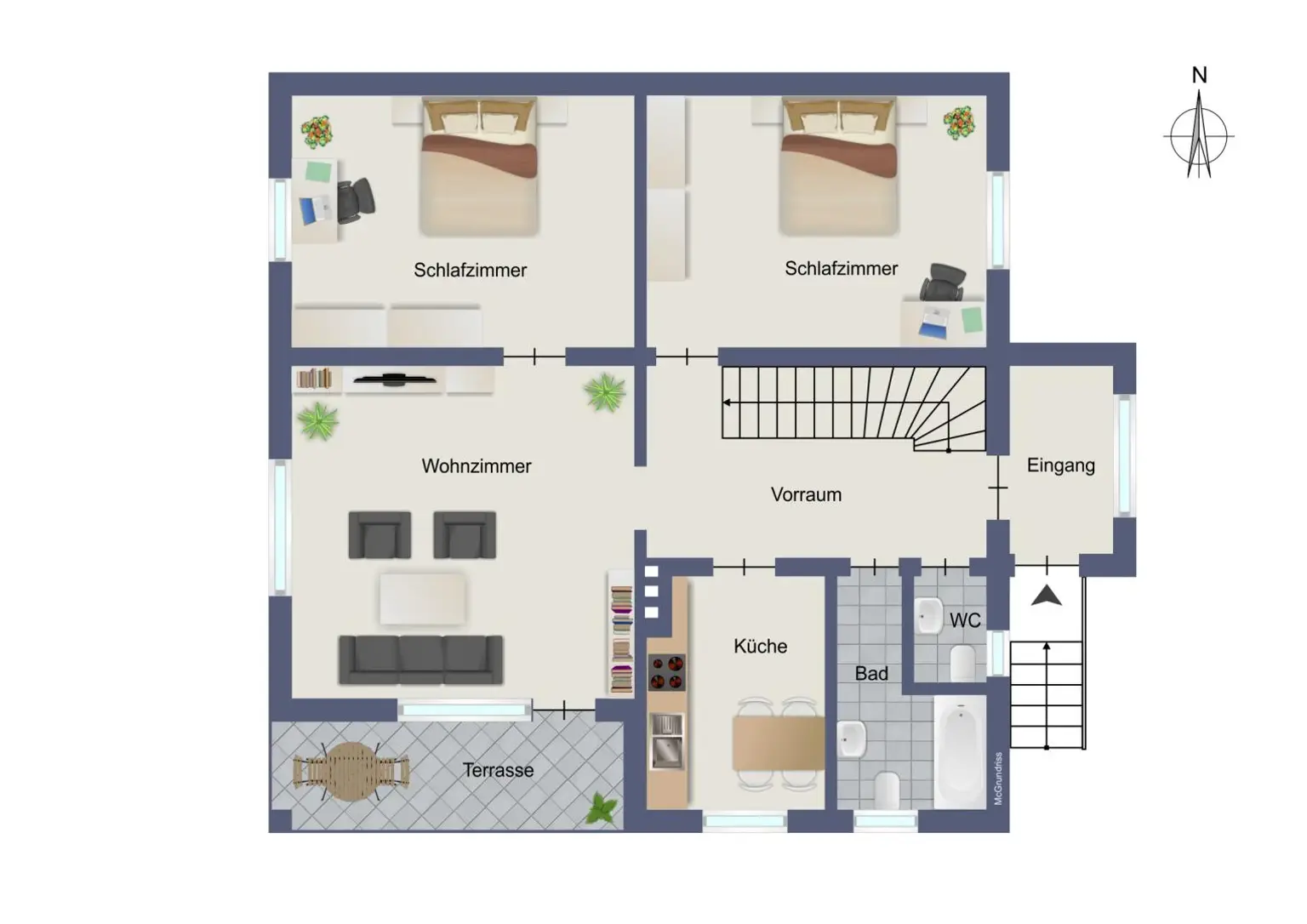 Grundriss Erdgeschoss