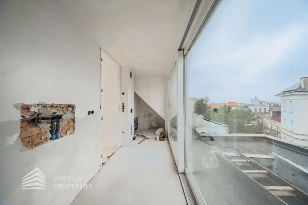 Erstbezug! Exklusive 3-Zimmer DG-Wohnung, Nähe Pötzleinsdorfer Schlosspark