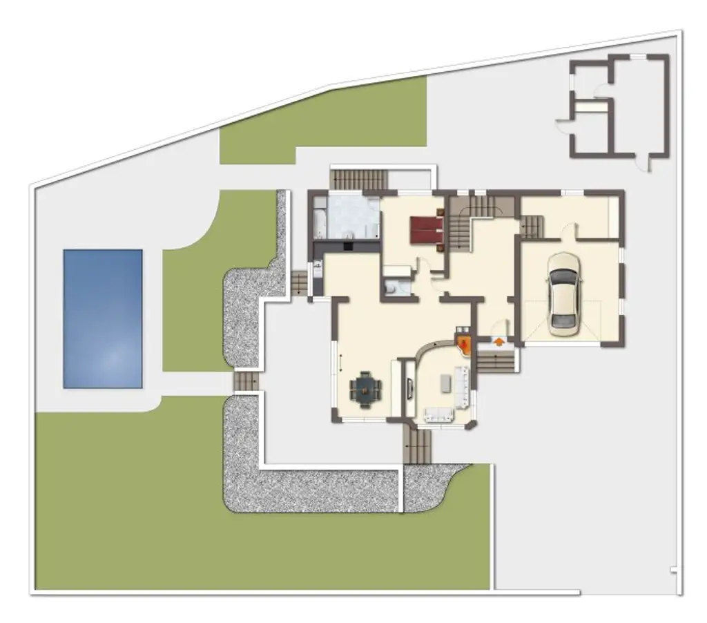 Grundriss Erdgeschoss