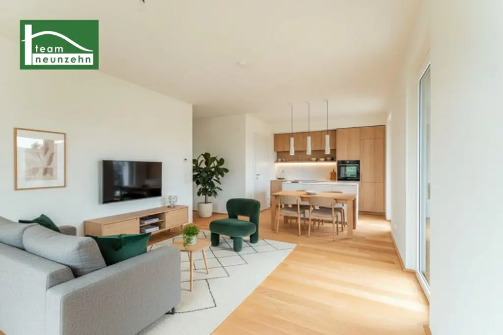 Neubauprojekt im Niedrig-Energie-Standard im grünen Hirschfeld – Naturnah wohnen - Provisonsfrei!