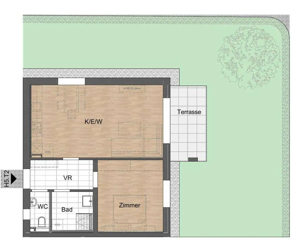 Neubau Gartenwohnung in Werndorf/ Haus 5 Top 2