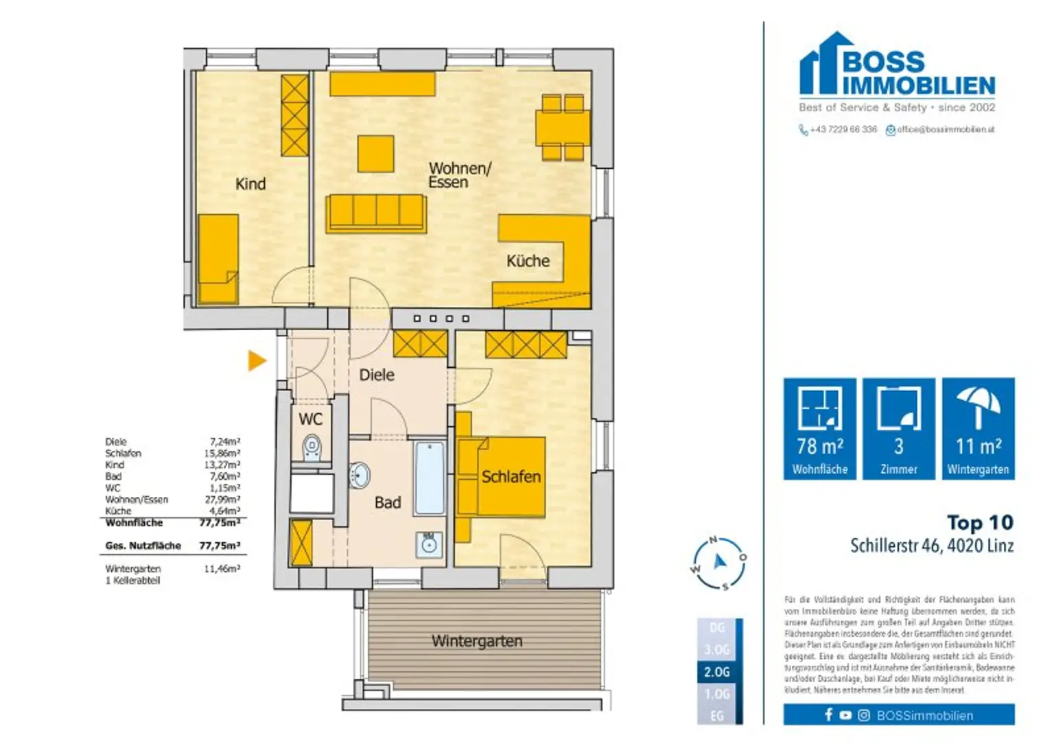 Grundriss Schillerstraße 46_Top 10
