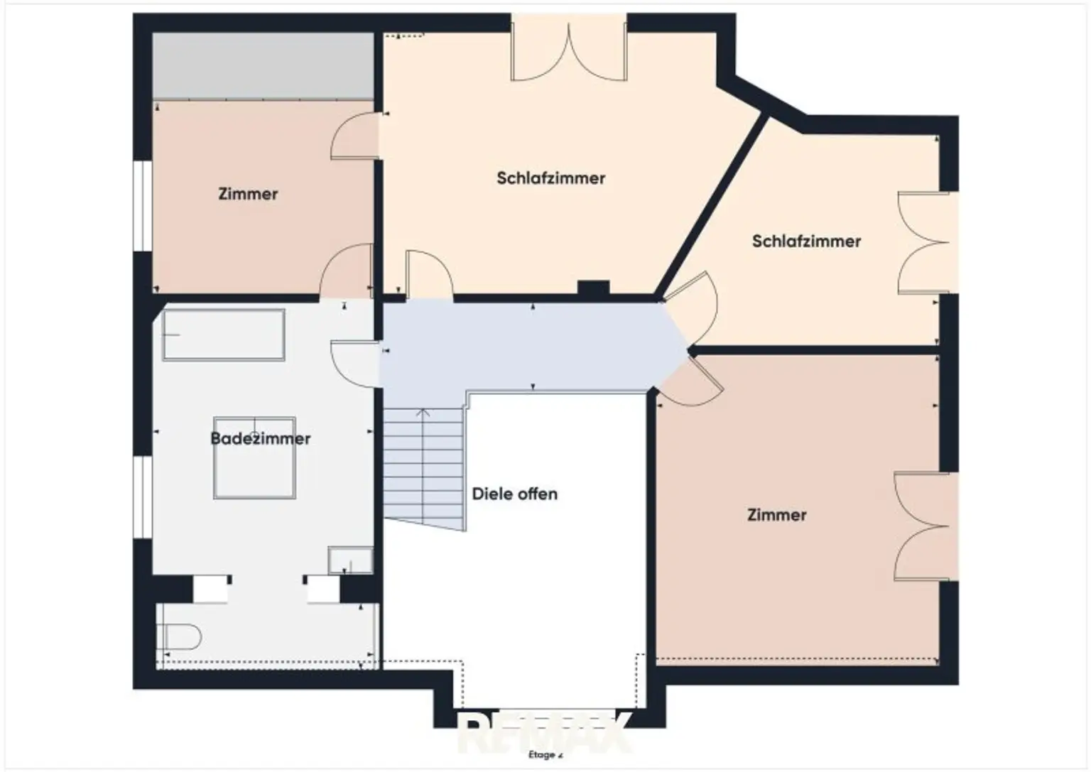 7643 Plan Obergeschoß