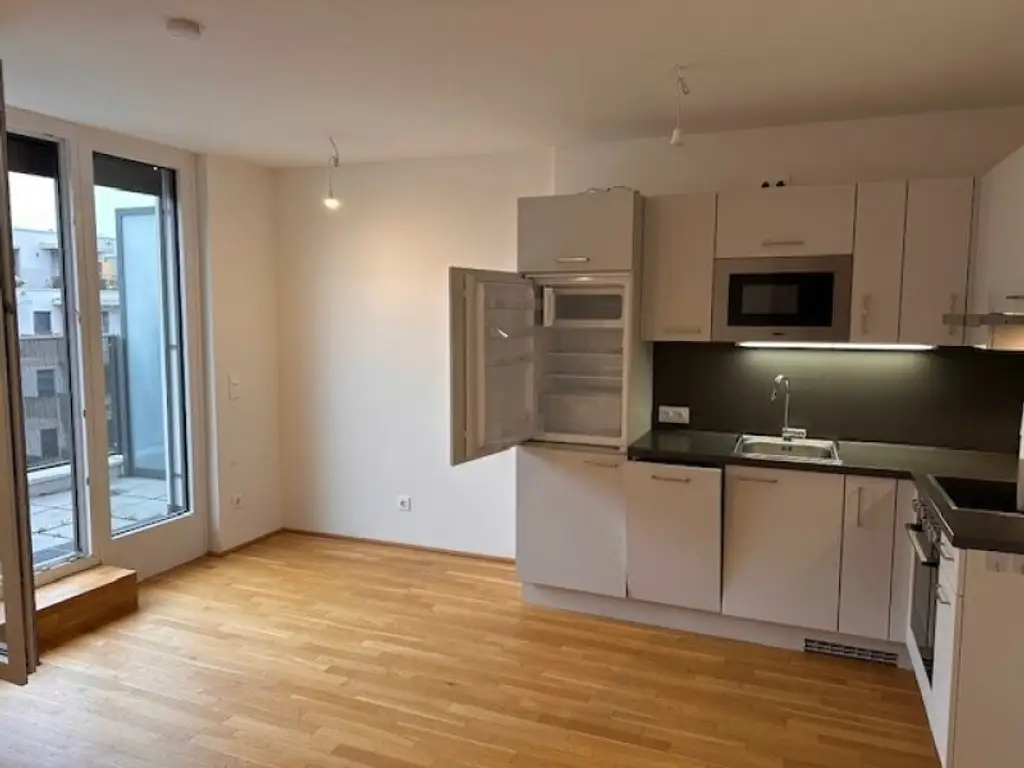 Dachterrassenwohnung 2-Zimmer inkl hochwertiger Markenküche und Kellerabteil / K2-56