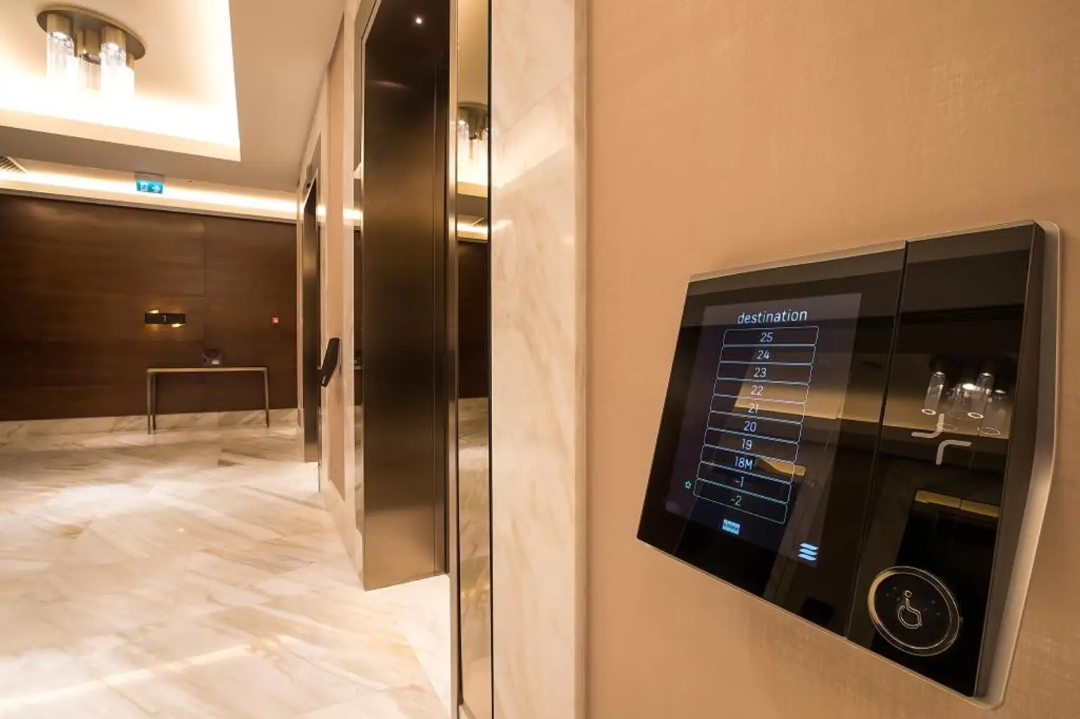 Elevator zone
