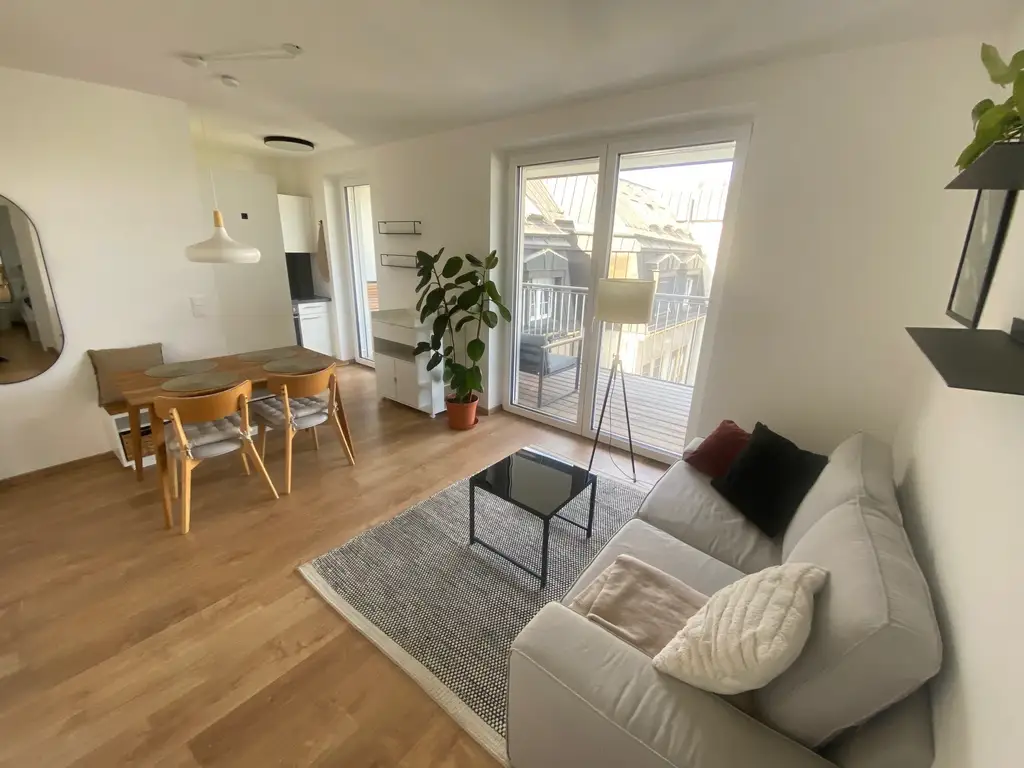 Moderne 2 Zimmer Singlewohnung mit Balkon -  Nähe Unionkreuzung