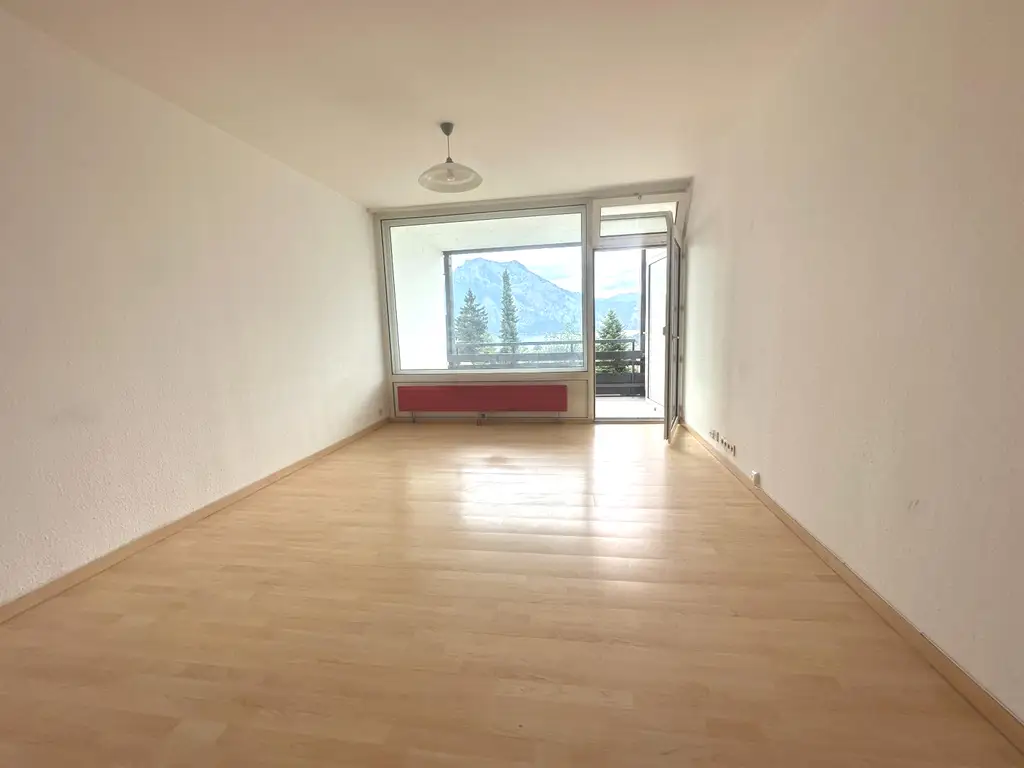 2-Zimmer Mietwohnung mit wunderbarem See-  und Traunsteinblick