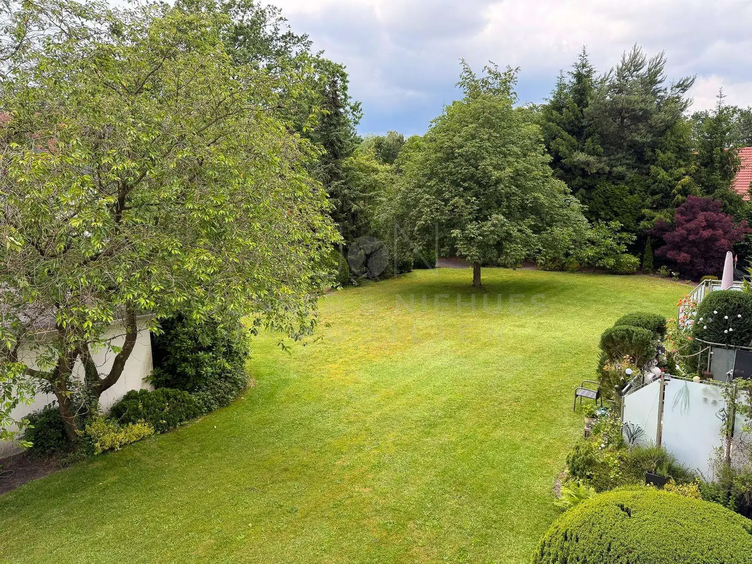 Ausblick Garten