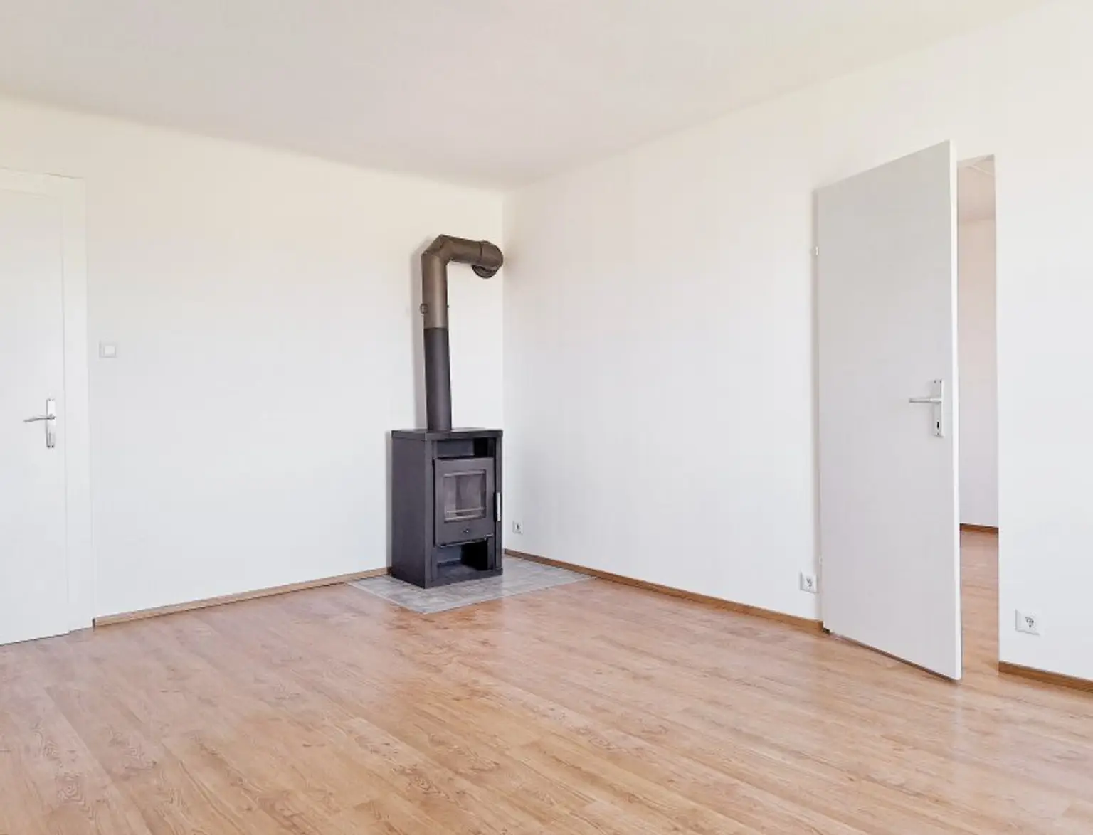 Eine helle Wohnung im Grünen!