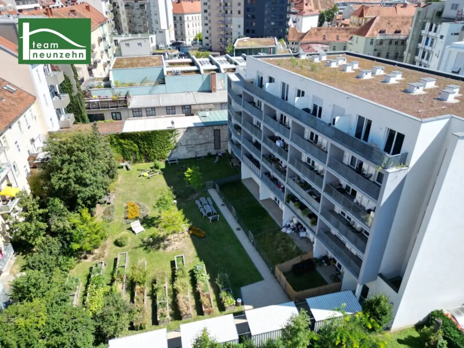 Erholung im grünen genießen. Wohnen in der Niesenbergergasse 14–16, 8020 Graz - JETZT ANFRAGEN