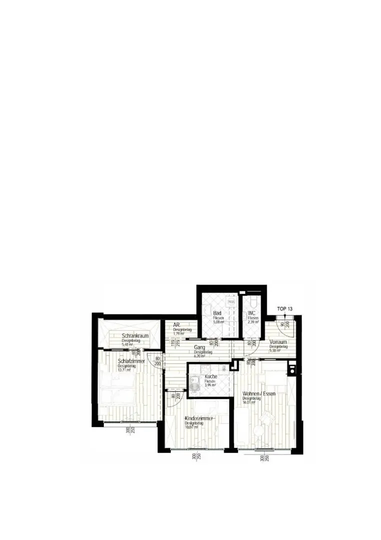 "drei Zimmer – du hast Platz"