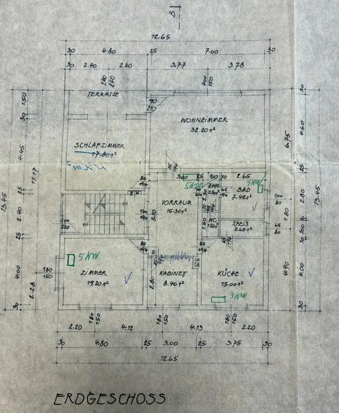 Grundriss Erdgeschoss